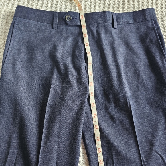 Navy Windowpane Suit [Tailored] HOCO - Picture 9 of 11